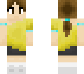 volteon skin - ponytail