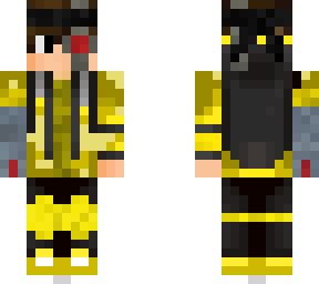 yellow cyborg ninja