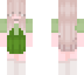 || girl with a green skirt ||