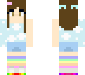 aesthetic pride month skin