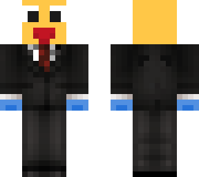 anime lego in a suit
