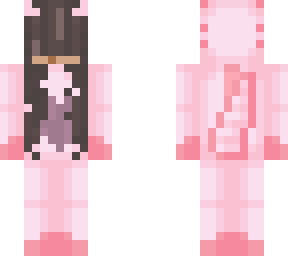 axolotl onsie kinda goth girl