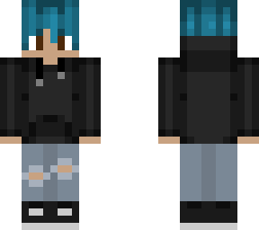 black hoodie