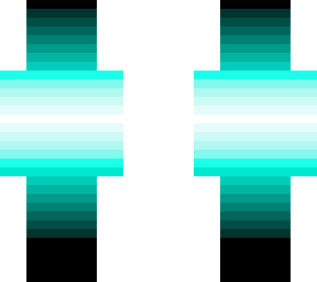 black to teal gradient