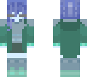 bloo slime girl