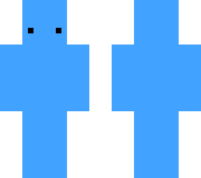 blue ._. face