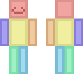 colorful block man ????