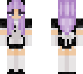 cute kitty maid girl
