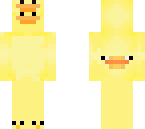 duck in duck costume