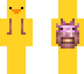 duck with axelotl pack