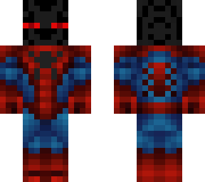 enderman rojo spiderman