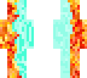 fire vs ice skin (fionnfla on tiktok) made by the everygamer