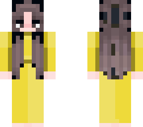 girl in yellow