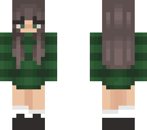green sweater :d