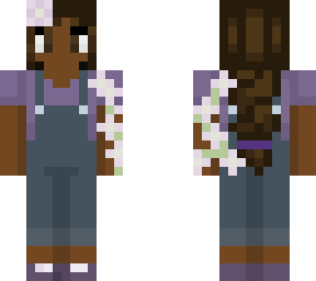 josie in overalls