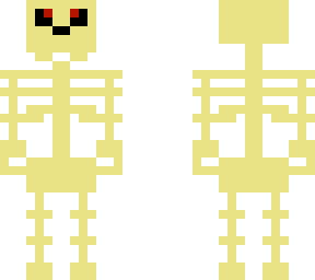 just a skeleton