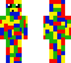 lego minecraft skin v2!!