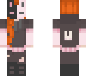 masked redhead