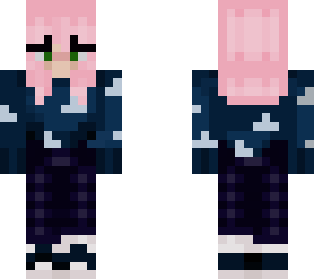 pink hair clouds