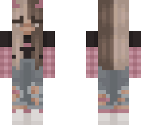 pink plaid cherry