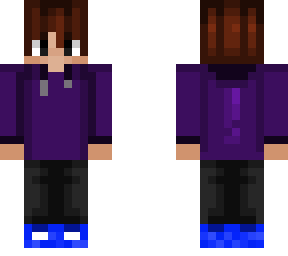 purple hoodie
