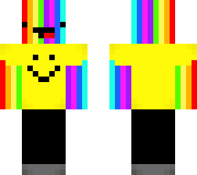 rainbow nooby with smiley t-sjirt ( fixed )