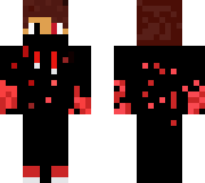 red man with mask evil