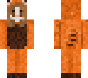 red panda pijama skin