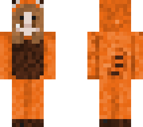 red panda pijama skin 2