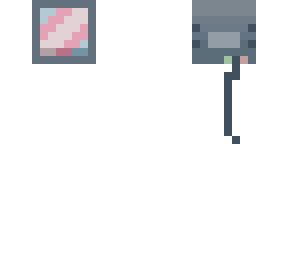 trans themed tv head