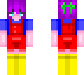 vibrant neon gal