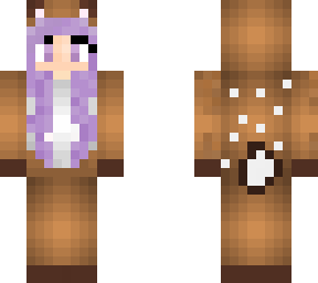 violet deer onesie