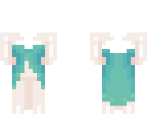 white and turquoise - base