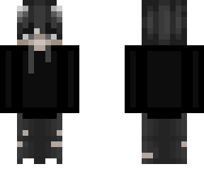 white demon horns boy