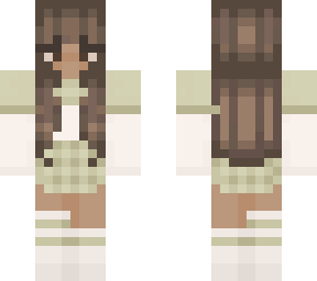 y2k brown haired girl