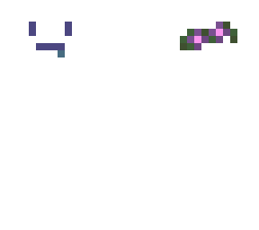 *~`purple flower crown`~*