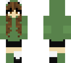 ~*frog hoodie burrnette*~