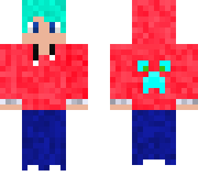 aqua hair boy
