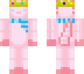 axolotl king fixed + scarf