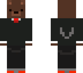 bear in a tuxedo
