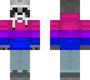 bi pride raccoon