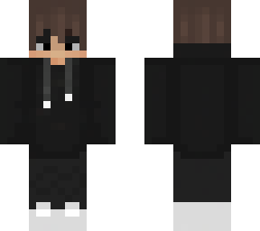 black hoodie