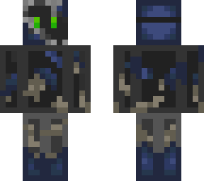 black mask phantom skin