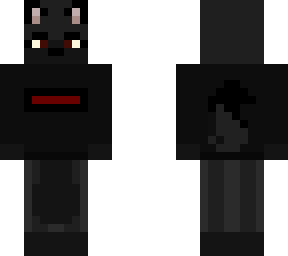 black wolf with dark supreme sweater!