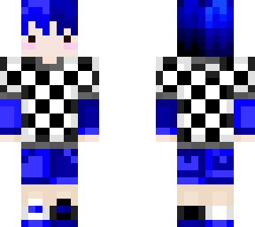 blue checkers