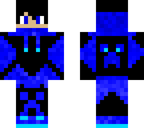 blue gamer boy