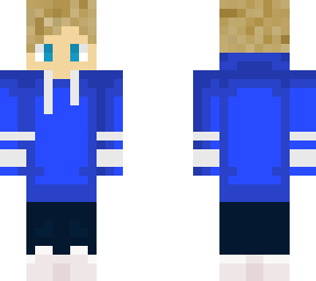 blue hoodie dude