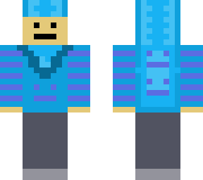 blue huddy dude