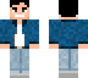 blue jacket
