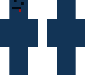 blue man
